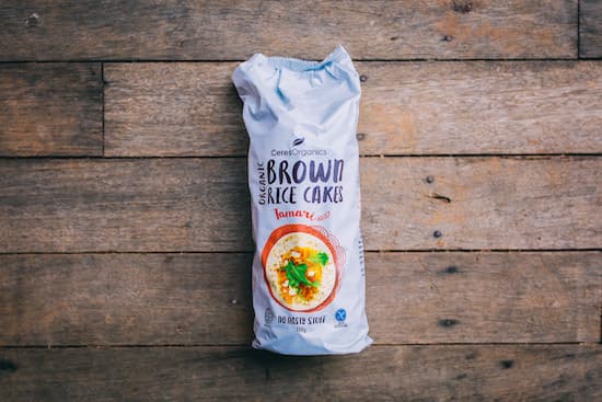 Brown Rice Cakes - with Tamari