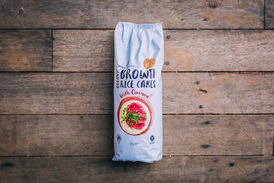 Brown Rice Cakes - with Quinoa