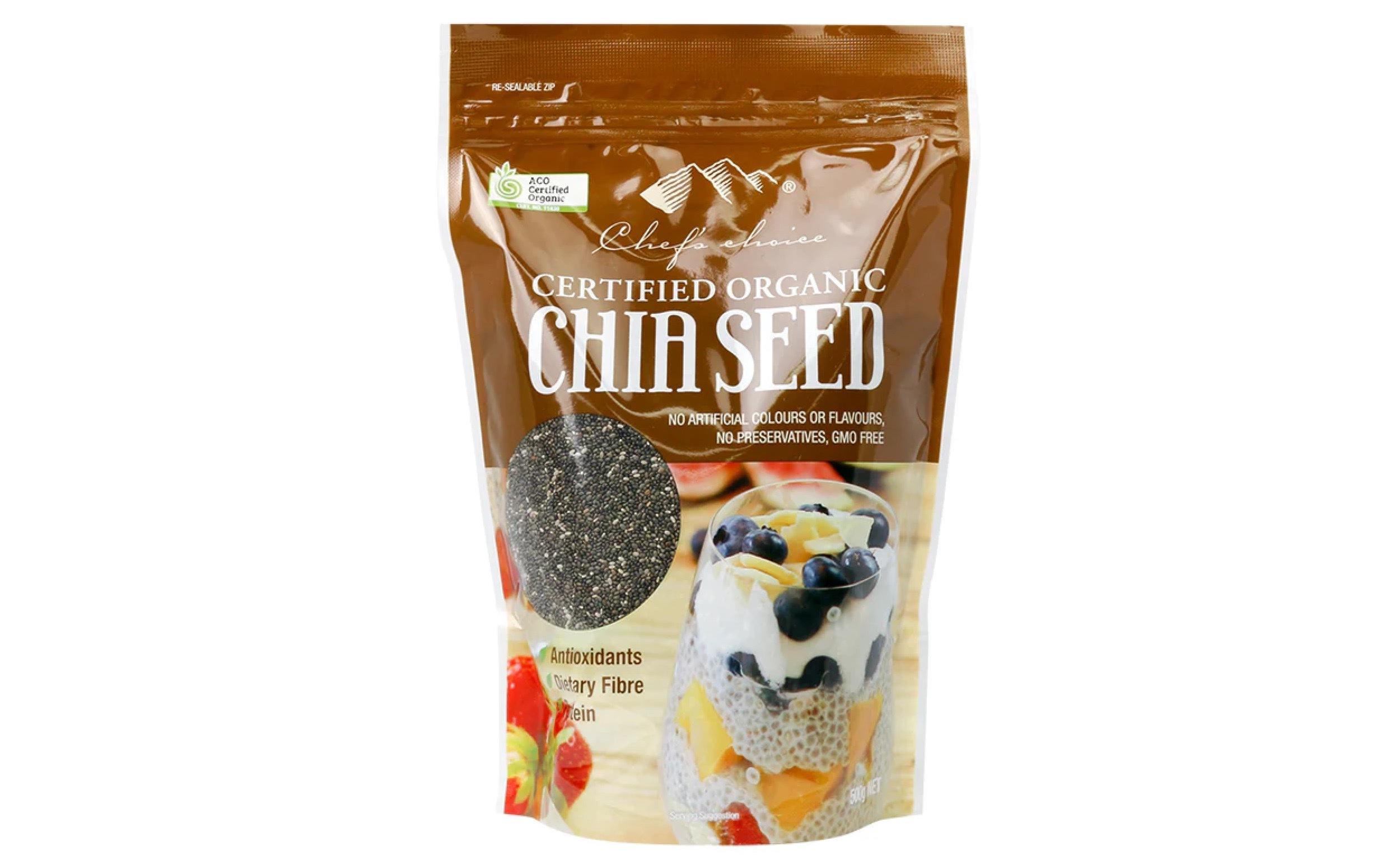 Chia Seeds - Chefs Choice 500gm Bulk