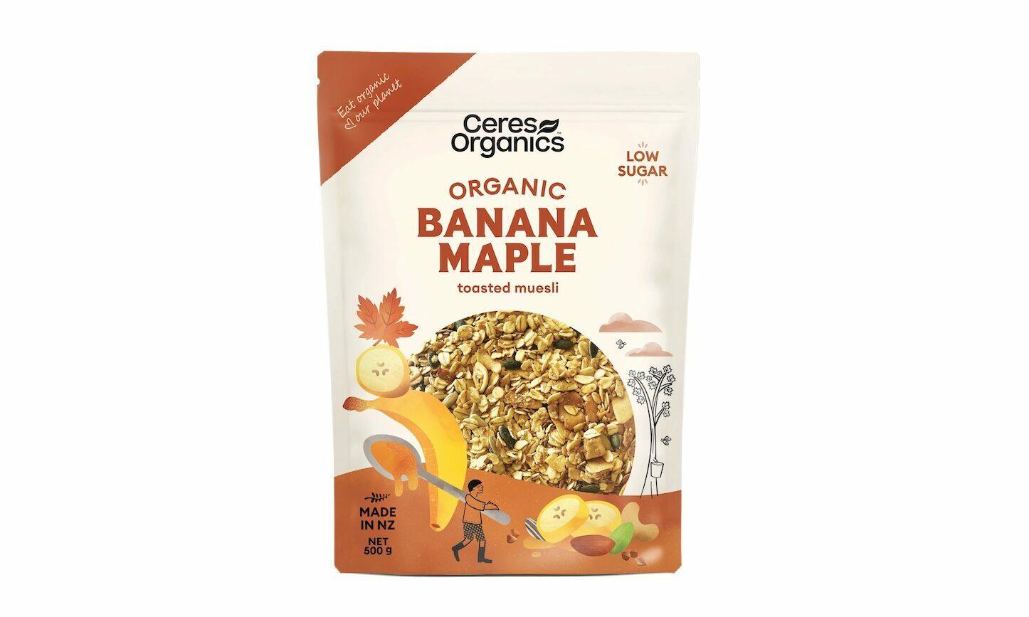 Ceres - Banana Maple Toasted Muesli 500g