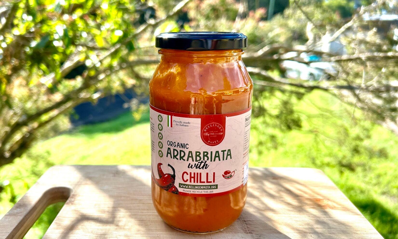 Bellingen Pasta - Spicy Arrabbiata Sauce - 450g