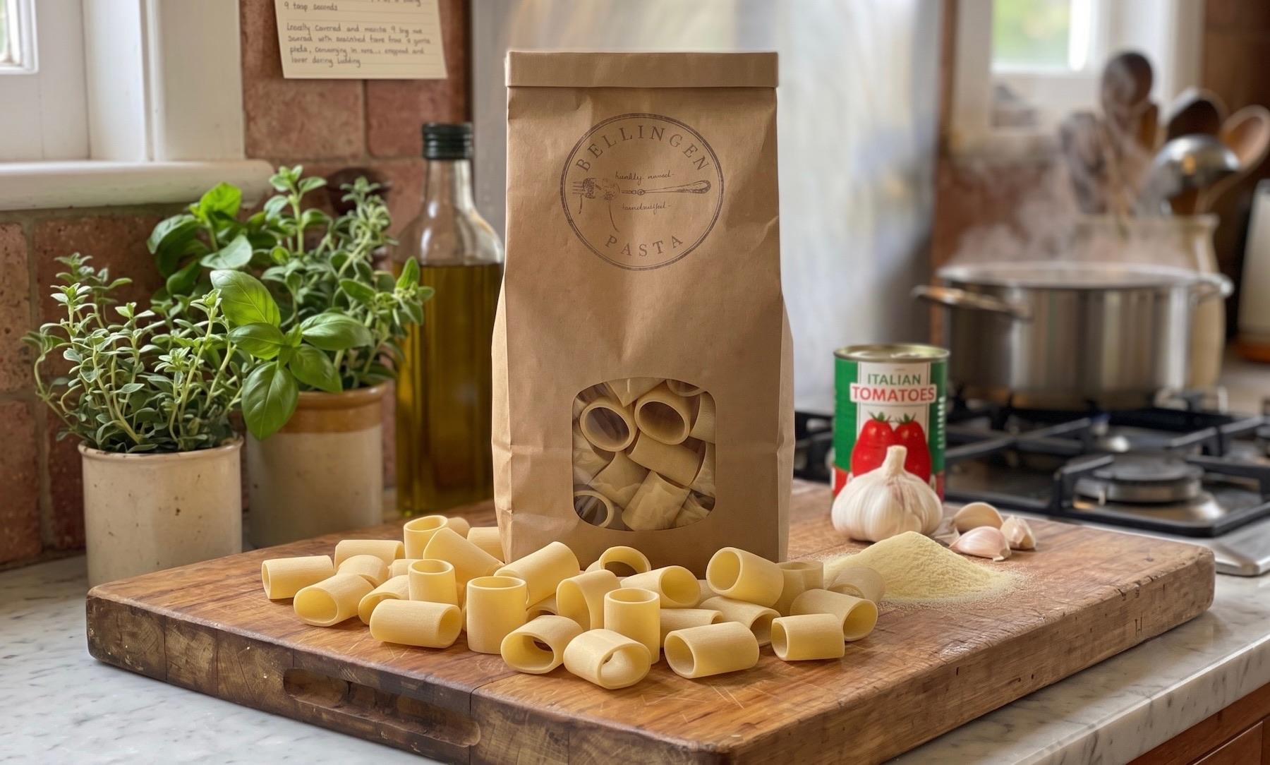 Bellingen Pasta - Paccheri - 400g (Tubes)
