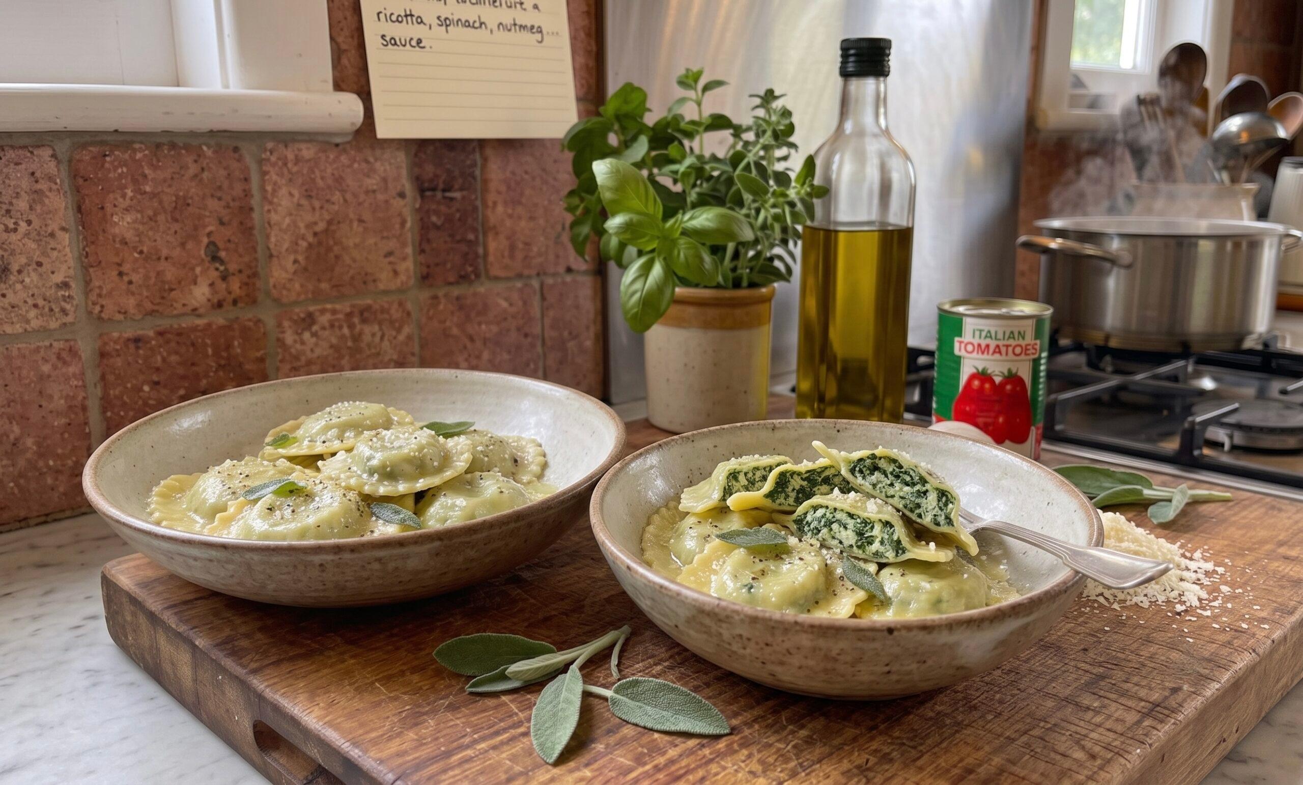 Bellingen Pasta - Ravioli - Spinach Ricotta - 450g (Frozen)
