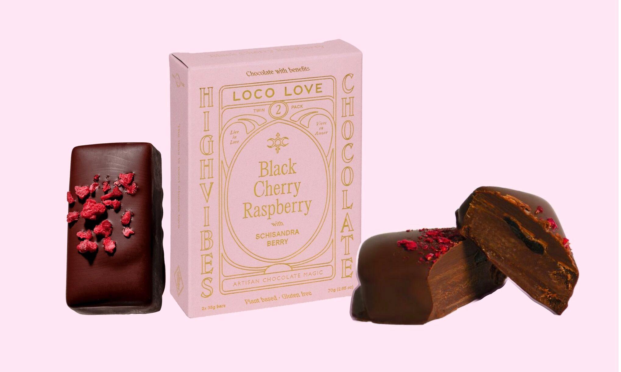 Loco Love - Black Cherry & Raspberry Ganache - TWIN Pack