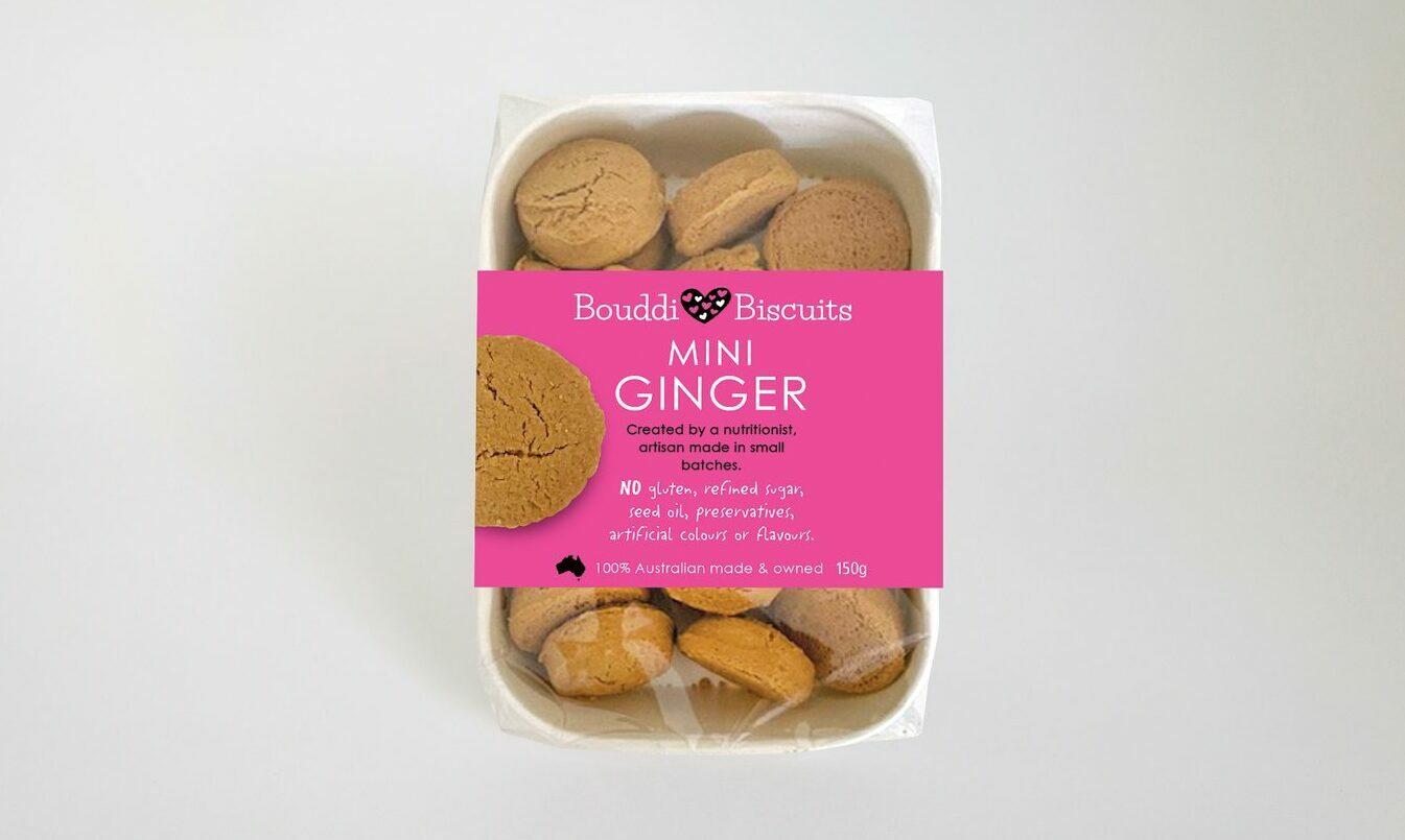 Bouddi Biscuits - Mini Ginger