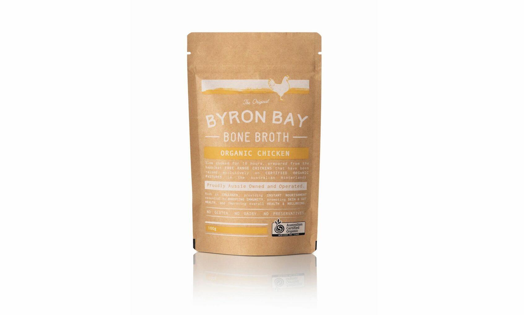 Byron Bay Bone Broth Powder - Organic Chicken