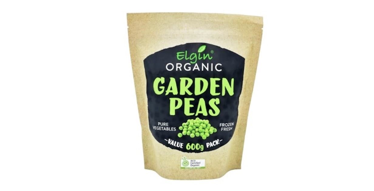 Elgin Organic - Frozen Green Peas - 600g