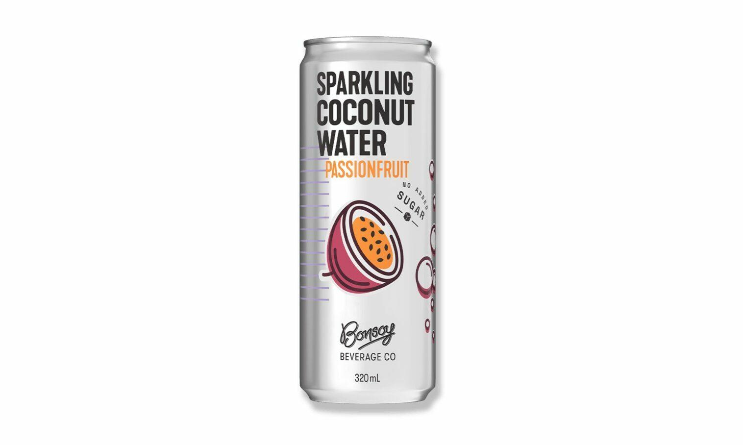 Sparkling Coconut Water - Passionfruit
