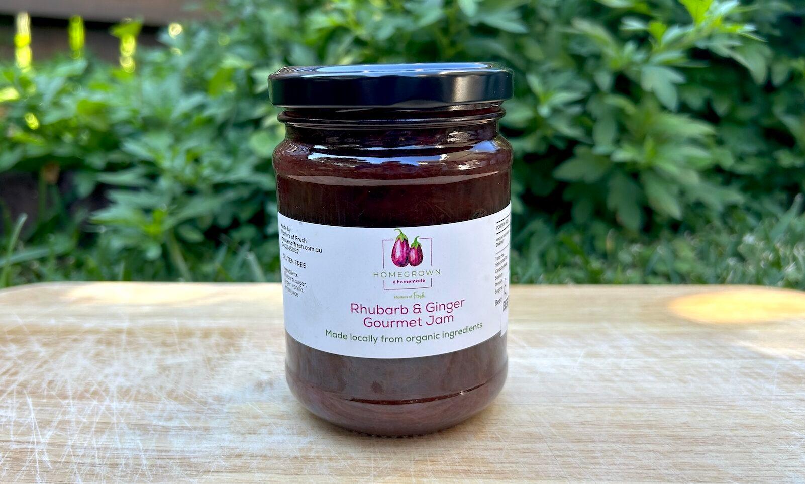 Rhubarb & Ginger Jam